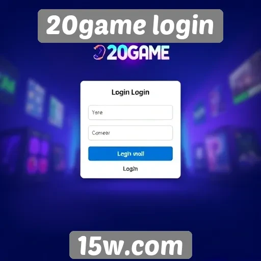 Acesso ao site 20game login melhora experiência do usuário