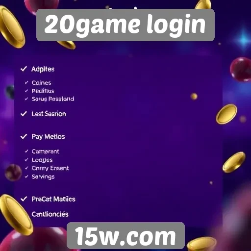 Métodos de pagamento disponíveis no 20game login